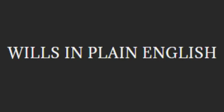 Wills In Plain English